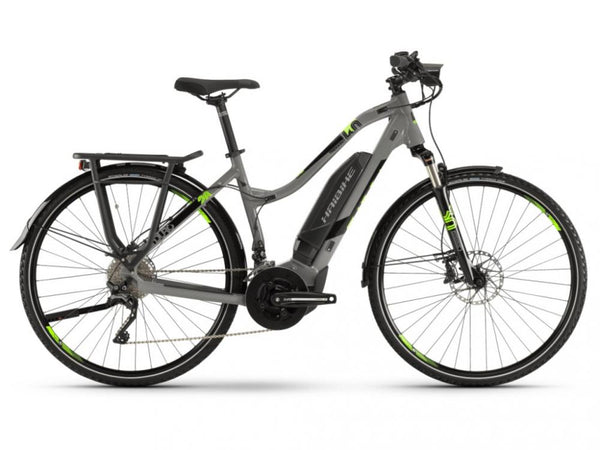 Haibike SDURO Trekking 4.0 Damen 500Wh 20-G XT YCM (2019), grau/schwarz/grün, Gr. S