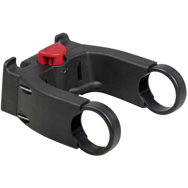 KlickFix Lenker Adapter E schwarz-rot e-Bike Display montierbar Ø 22-26mm Ø 31,8mm