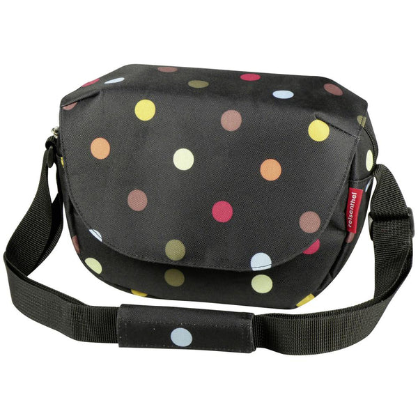 KlickFix Schultertasche Fun Bag dots Größe 25x19x8cm ohne Lenkeradapter