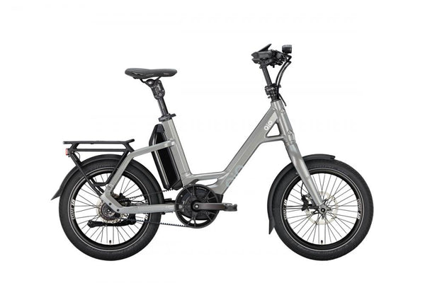 QiO Elektro-Kompaktrad "EINS P-R" Mod. 24, Unisex, 20", lead metal, Rohloff 14 G "E-14", 48 cm