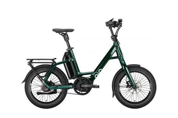 QiO Elektro-Kompaktrad "EINS P-R" Mod. 24, Unisex, 20", forest green, Rohloff 14 G "E-14", 48 cm