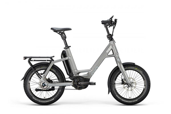 QiO Elektro-Kompaktrad "EINS P-5" (#1), Unisex, 20", lead metal, 5-Gang SHIMANO "Nexus" Leerlauf, 48 cm