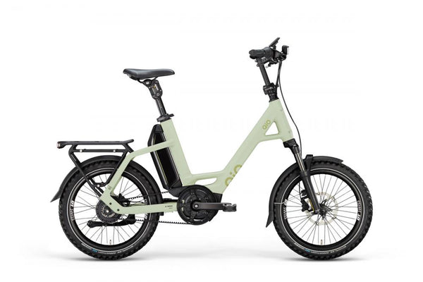 QiO Elektro-Kompaktrad "EINSx P-E" (#1), Unisex, 20", light olive matt, enviolo "TR", 48 cm