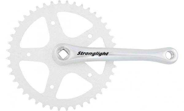 Stronglight Kurbelgarnitur 1Fach 44 Zähne 170mm silber