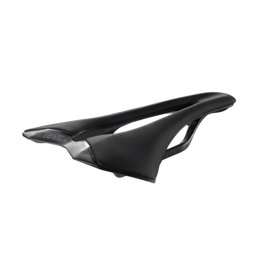 Selle Italia SLR Carbon L3 Rennsattel Superflow 145 mm - ultraleicht - Carbon-Schienen Ø 7×9 mm, Neutrale Form, Road Performance