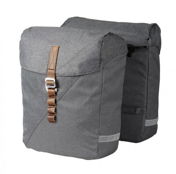 Racktime Doppeltasche HEDA 2.0 dust grey 24l