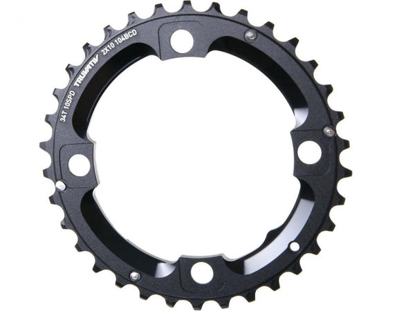 Sram Kettenblatt34Z 2X10 LK 104 schwarz MED PIN