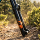 FOX Decal Kit 40 F-S Orange Logo - stylische Gabel-Aufkleber in Top-Qualität