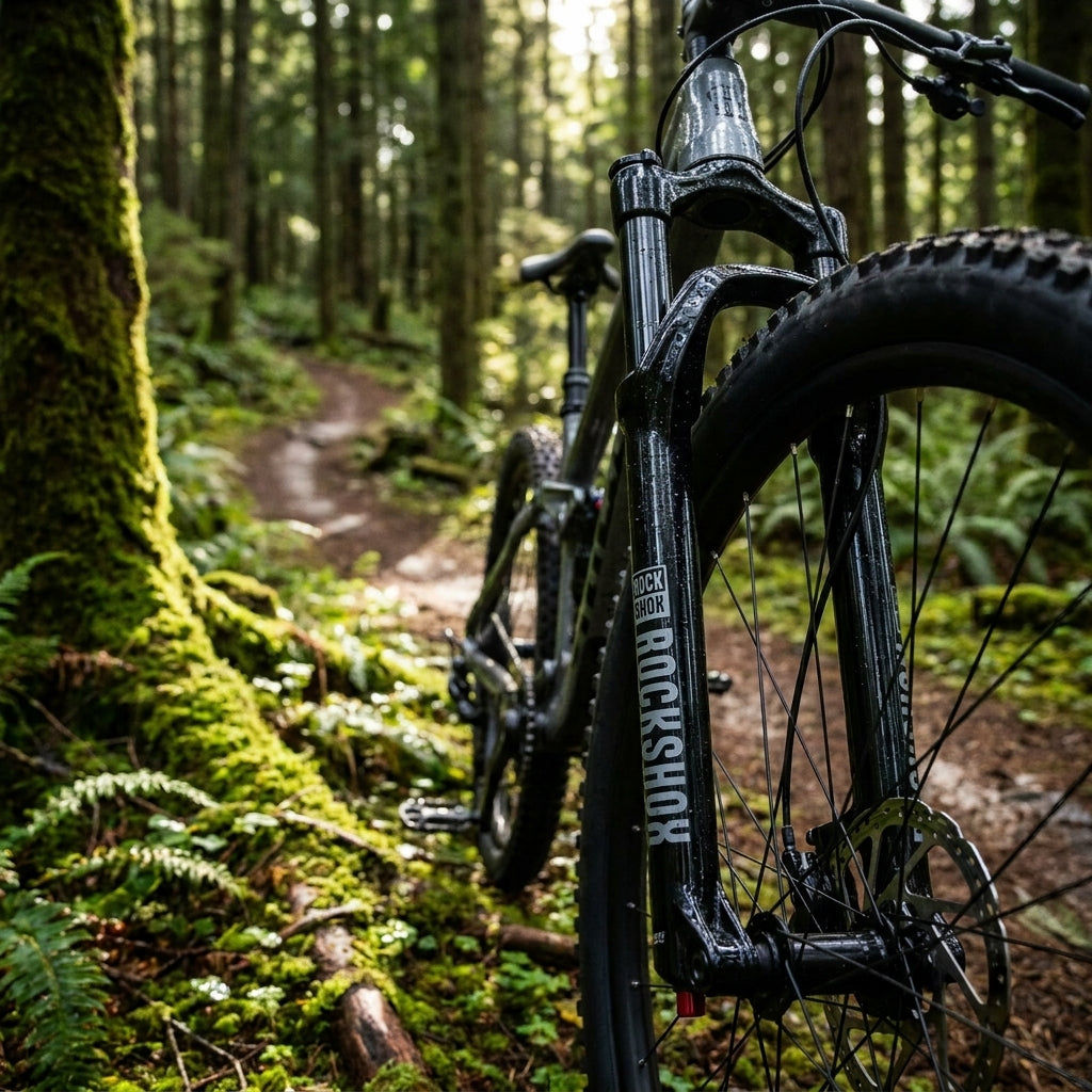 RockShox Judy Silver TK Federgabel 29 Zoll, schwarz, 100mm Federweg für Mountainbikes. Optimale Federung und Kontrolle auf Trails.