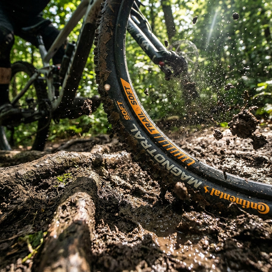Continental Magnotal Trail Soft MTB Reifen 29 Zoll für Offroad-Abenteuer. TL-Ready Faltreifen mit starkem Grip und Kontrolle.