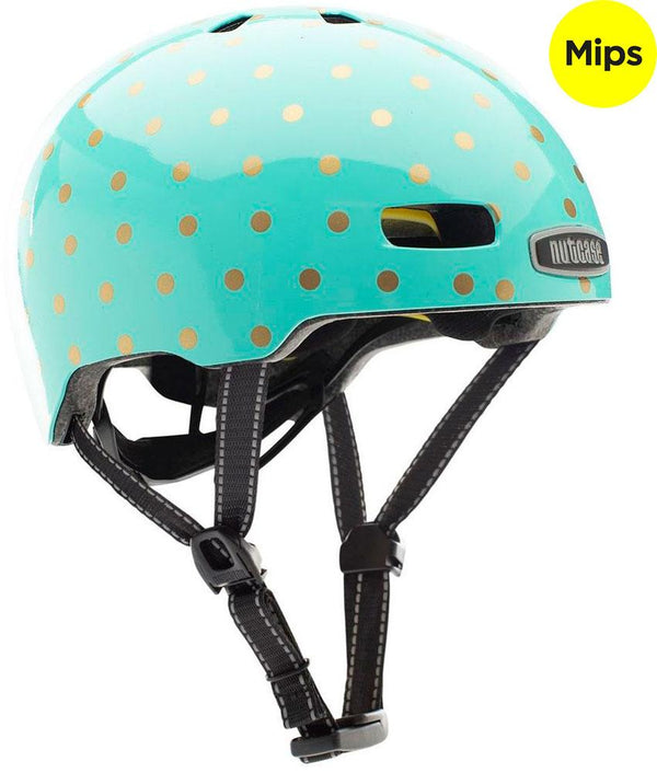 NUTCASE Kinderhelm Little Nutty MIPS glänzend Y 52-56 cm - sicherer Fahrradhelm mit MIPS-Technologie, verstellbar