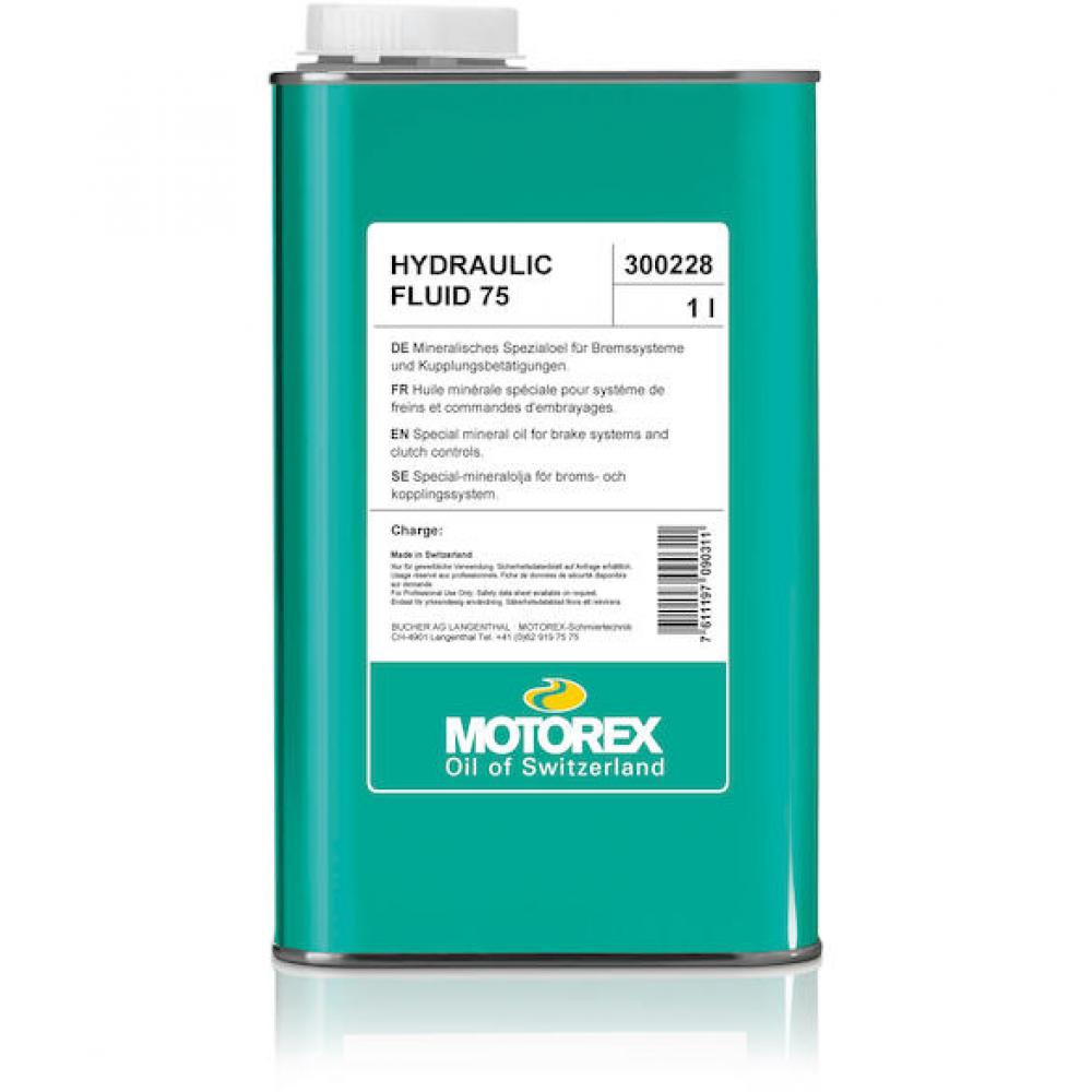 Bremsflüssigkeit Motorex HYDRAULIC FLUID 75 Mineralöl l - zuverlässige Hydraulikleistung