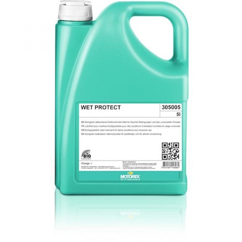 Motorex CHAINLUBE WET Conditions Kettenöl l weis - Profi-Kettenschmiermittel für Nässe