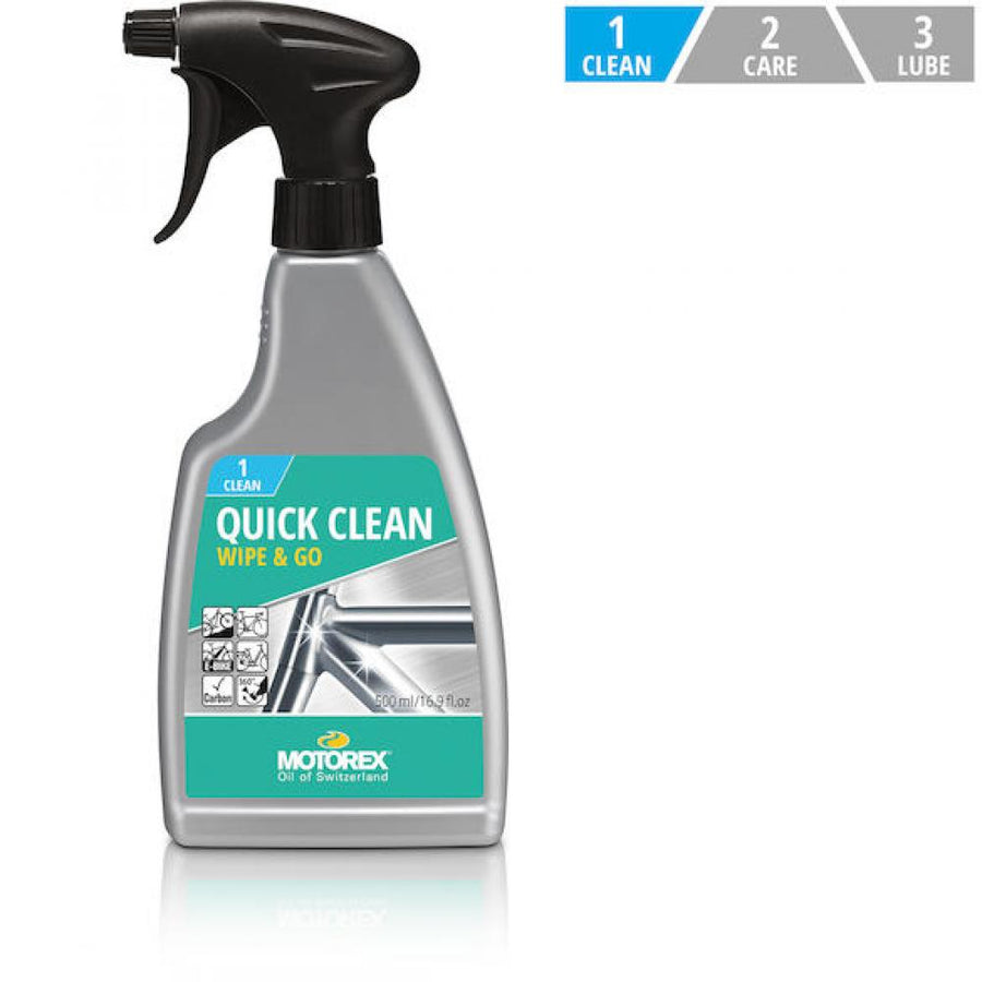 Fahrradreiniger Motorex Quick Clean Fahrradreiniger - L grün - schnelle Reinigung ohne Wasser