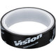 Vision Tubeless Felgenband Road 21 mm Schwarz-weiß - zuverlässige Tubeless-Abdichtung