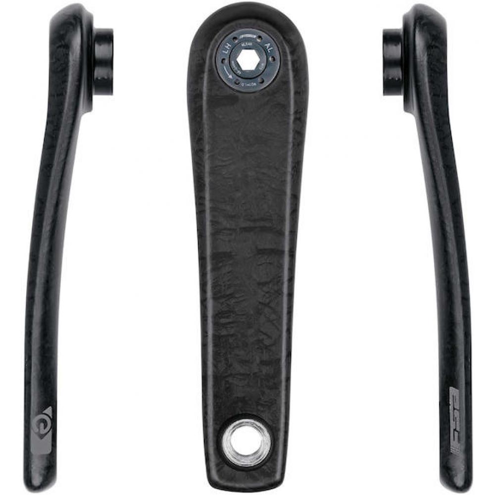 FSA Kurbelarme E-Bike für Bosch Gen.4/ISIS 170 mm Schwarz - leichte Performance-Kurbel