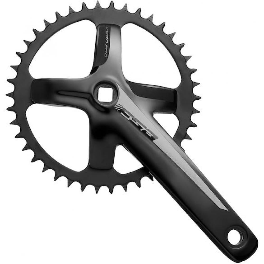 FSA Kurbelgarnitur Vero Pro 1x 172,5 mm Schwarz - zuverlässige 1-fach Antriebslösung