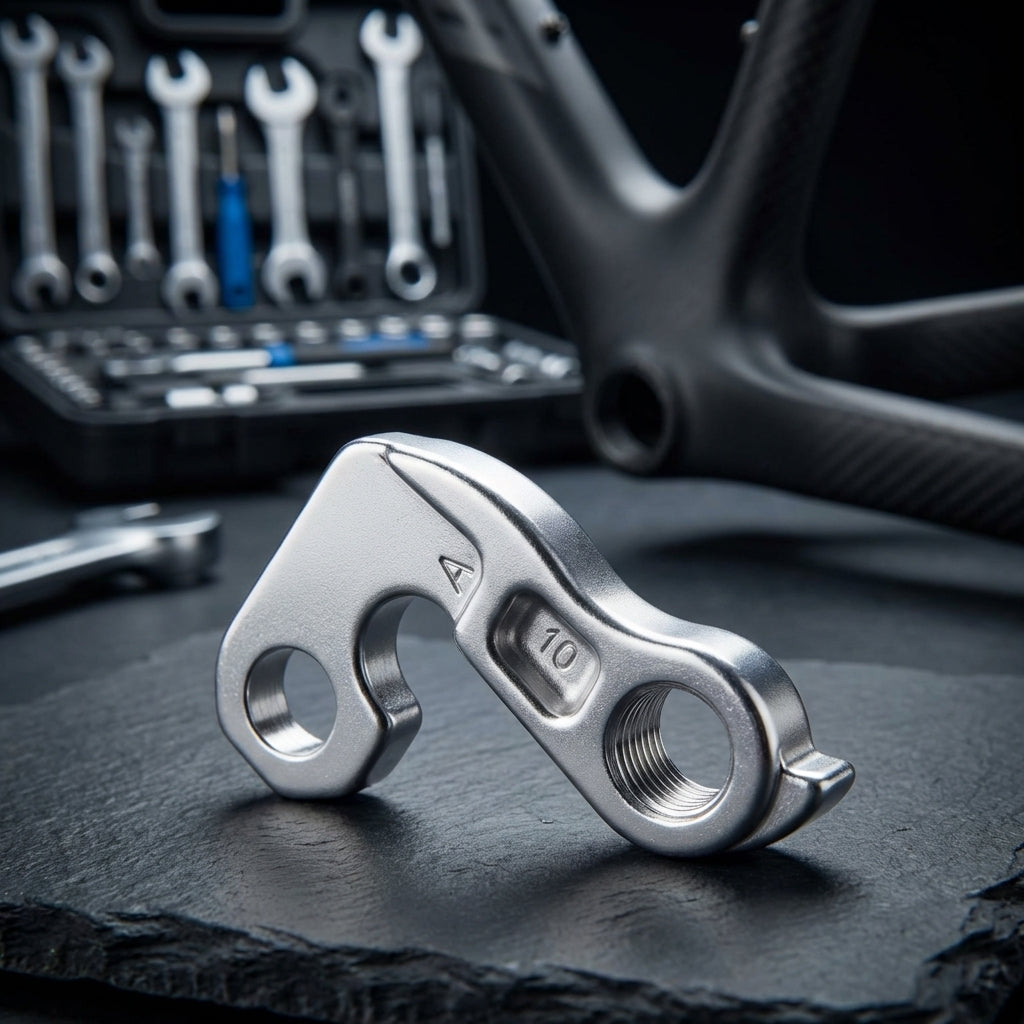 Union Schaltauge GH-012 inklusive M8X0,75 Schrauben für Fahrrad Schaltung Ersatzteil aus stabilem Metall.
