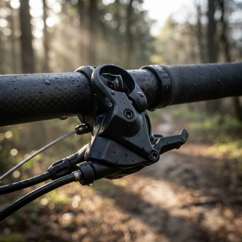 Rockshox Poploc Schalter rechts für Mountainbike Federgabeln Lenkerfernbedienung zur Fahrwerkssteuerung.