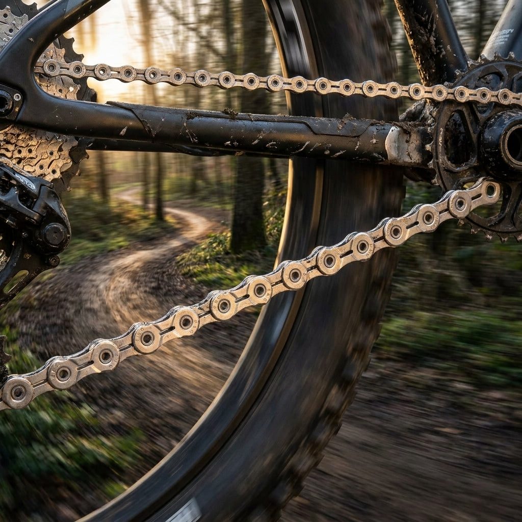 KMC X11SL Ti-N 11-fach Fahrradkette silber. Hochwertig, verschleißfest für Rennrad & MTB. Optimale Schaltperformance.