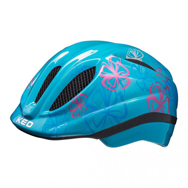 KED Fahrradhelm Meggy II Trend 2020 Lightblue Flower S 46 bis 51cm