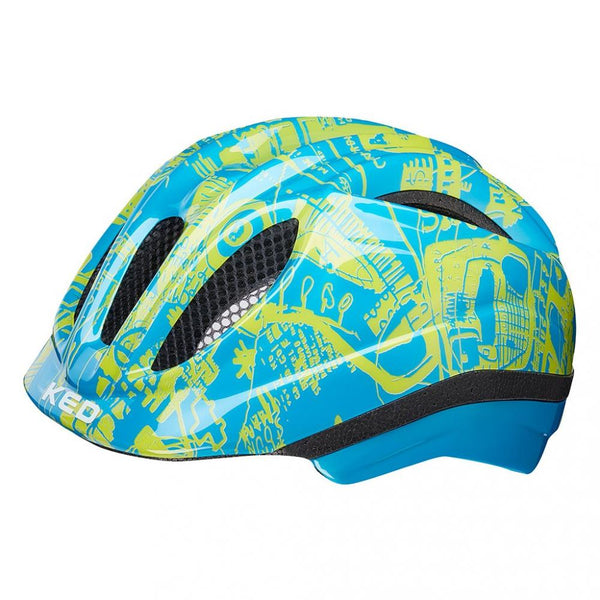 KED Fahrradhelm Meggy II Trend 2019 Blue Yellow S/M 49 bis 55cm