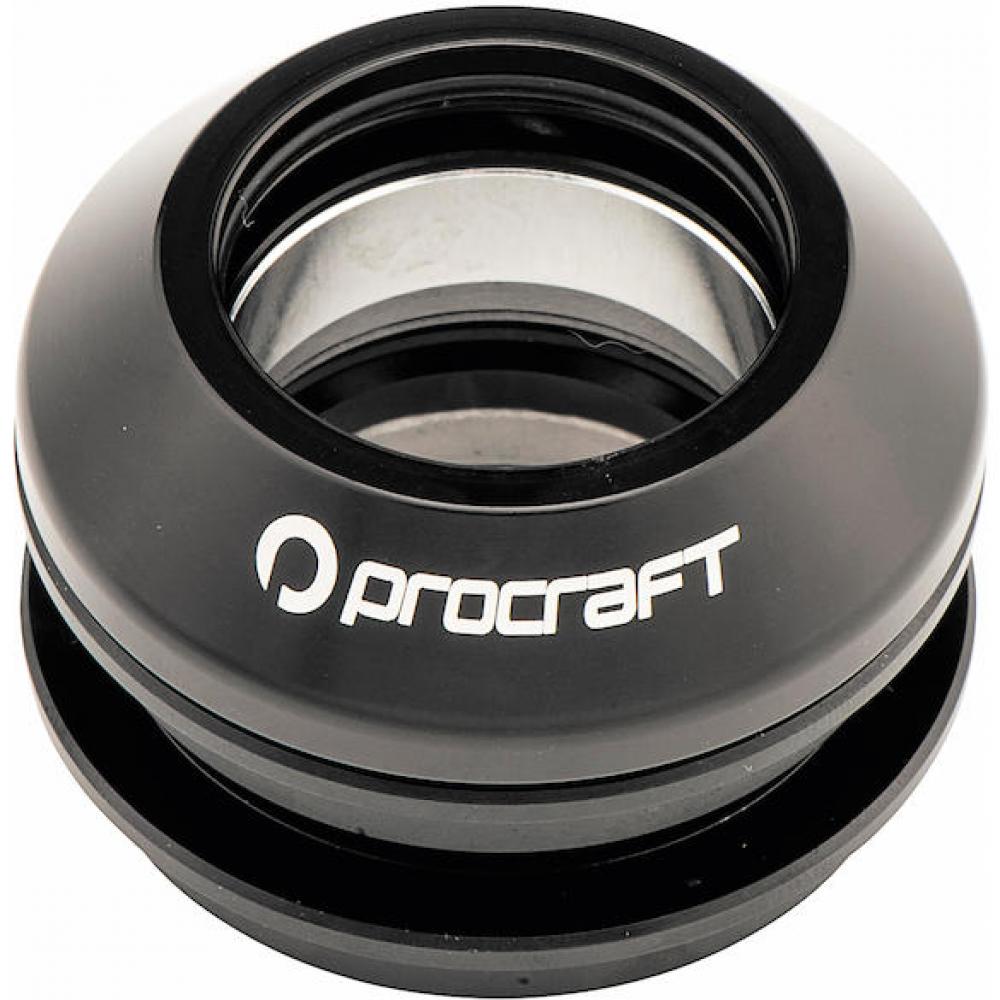 Procraft Steuersatz Pro 4450 semi-integriert 1 1/8 Zoll Schwarz - zeitgemäße Lösung für präzise Lenkung
