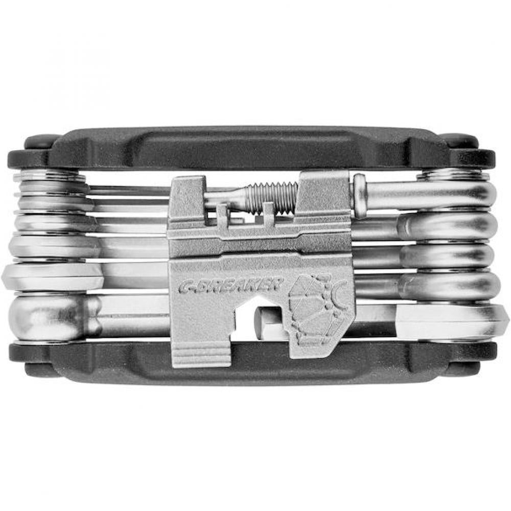 Procraft Werkzeug Multi Essential 18 Funktionen Schwarz - kompaktes Multitool für unterwegs