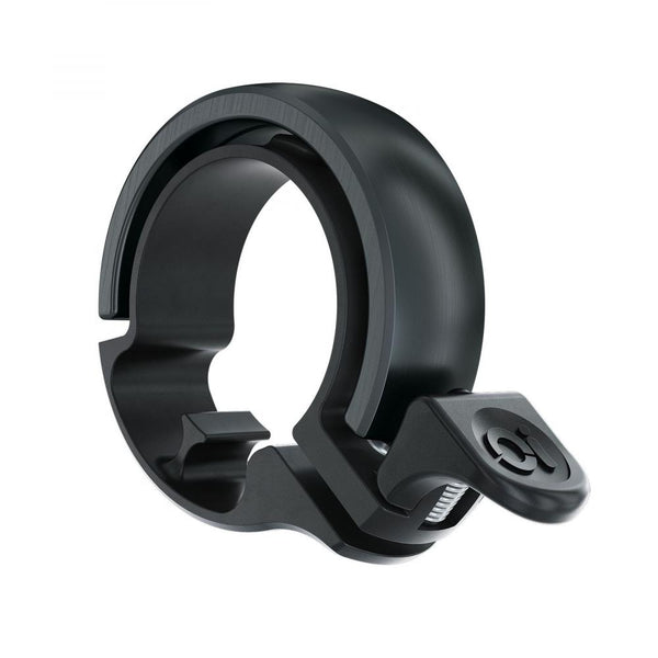 Knog Fahrradklingel Oi Classic Large|groß 23.8 - 31.8mm schwarz