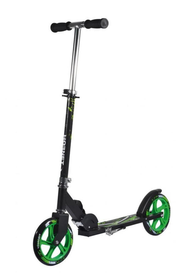 Hudora City Scooter Hornet Alu/Stahl 8" 200 neongrün 200mm