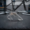 XLC Schaltauge DO-A05 aus Aluminium für präzise Gangwechsel am Fahrrad.
