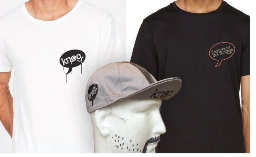 Knog T-Shirt Logo Damen drip weiß Größe S