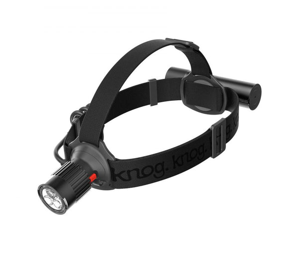 Knog Kopflampe Stirnband PWR schwarz