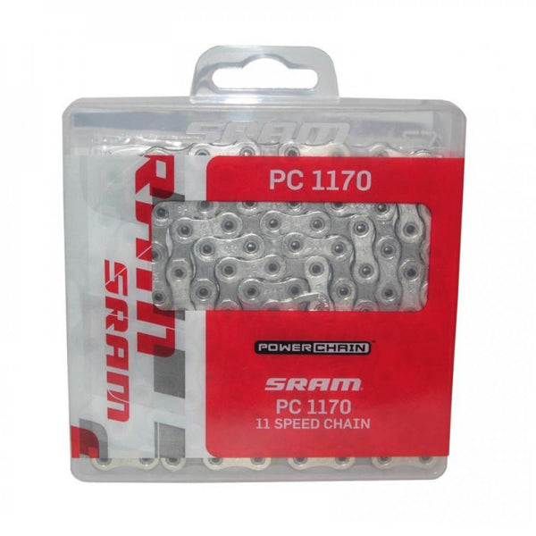 Sram Kette PC 1170 11fach mit PowerLock 114 Glieder silber