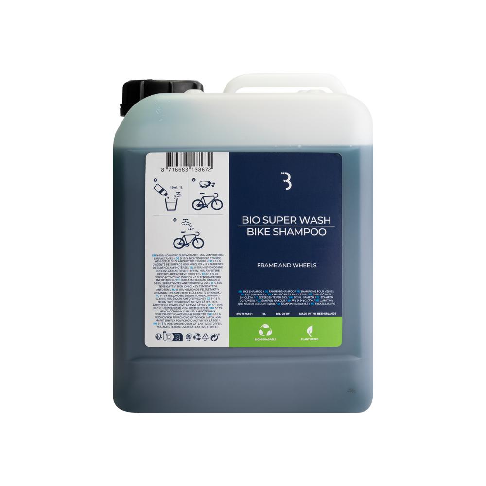BBB bike shampoo BioSuperWash 5L blau