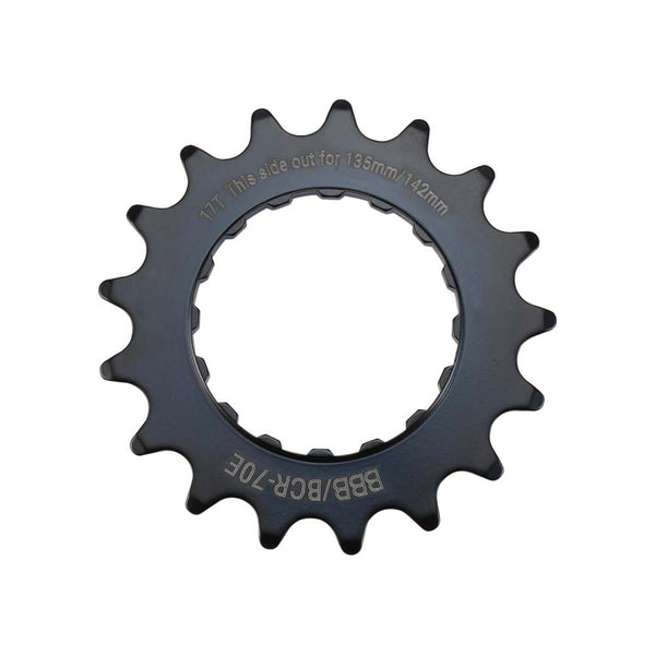 BBB E-Bike Sprocket 17 Teeth CR 3/32 inch x 17T schwarz