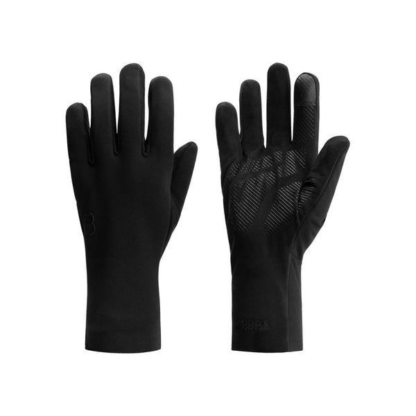BBB Winterhandschuhe AirShield Windproof L schwarz - winddicht, atmungsaktiv, Touchscreen-kompatibel, rutschfester Grip, reflektierende Details