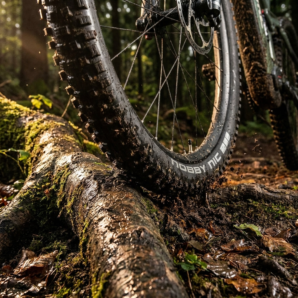 Schwalbe Nobby Nic Mountainbike Reifen für E-Bikes. Ultimativer Grip und Kontrolle im Gelände. Robust und langlebig.