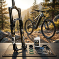 FOX Service Set 2022 34 E-SUV für Federgabel Wartung. Kit für präzise E-Bike Performance und Langlebigkeit.