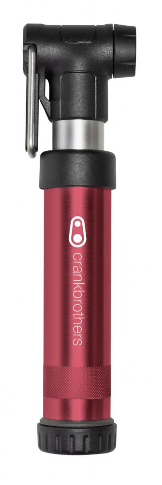 Crankbrothers Gem S Handpumpe inkl. Rahmenhalter red