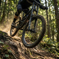 SR Suntour RUX 38 Federgabel 27.5 Zoll, schwarz matt. Hochleistungs-Mountainbike-Gabel für Downhill und Freeride.