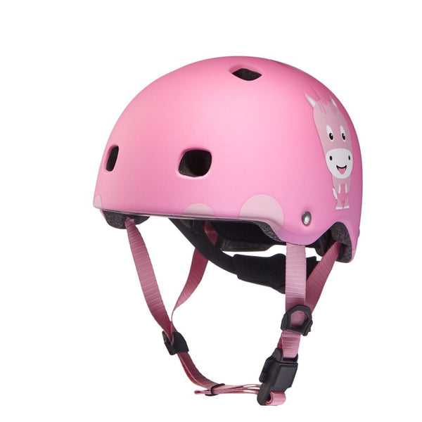 AFFENZAHN Micro Helm Einhorn Rosa Größe M