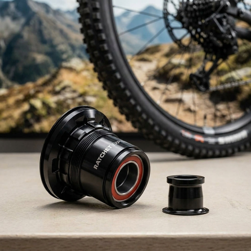 Freilauf/rotor Umrüstkit Sram Ratchet Deg 12 X 148 Mm Schwarz - Zeitgemäße Lösung - Adapter - Naben Umrüstkits Freilauf
