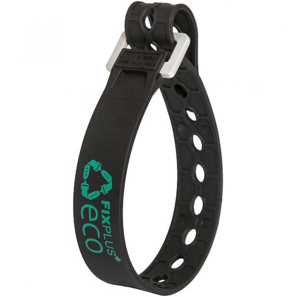 FixPlus Spannband Strap Recycling 35 cm Schwarz - vielseitiges, wiederverwendbares Fixierband