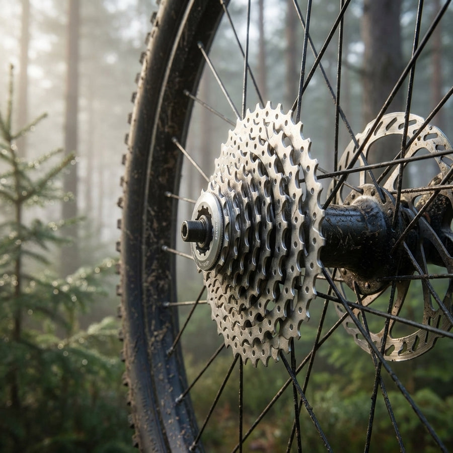 Shimano Deore XT CS-M770 9-fach Kassette 11-32 Zähne für MTB und Trekking Fahrräder.