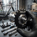 XLC Single Speed Ritzel 1/8", 19 Zähne, schwarz, Aluminium 7075, Made in Italy.