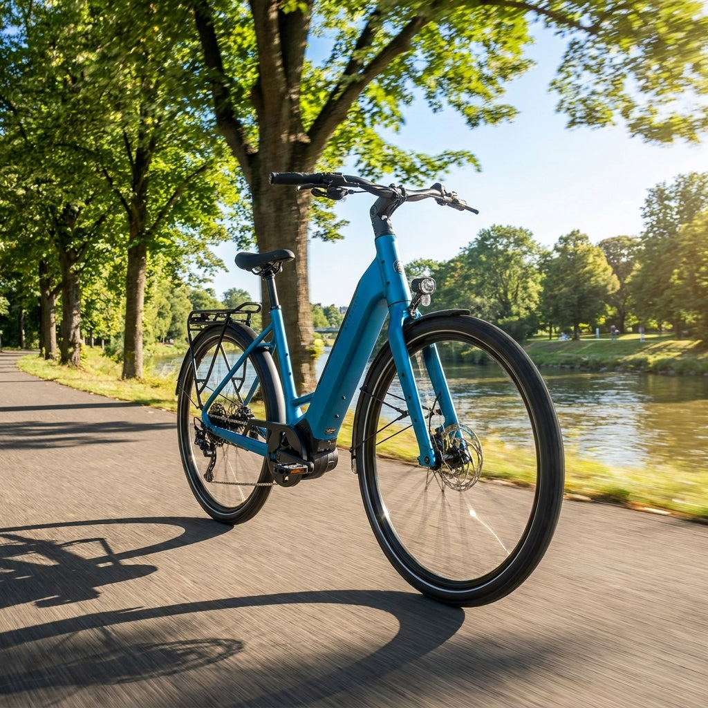 Kalkhoff ENDEAVOUR L MOVE 29in Wave E-Bike, oceanshades matt. Leichtes Trekking-E-Bike mit Bosch SX Motor.