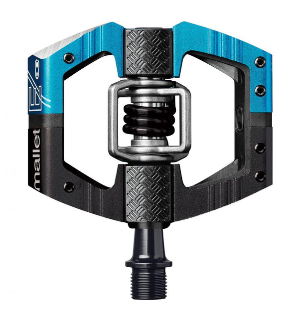 Crankbrothers Mallet Enduro LS Klick-Pedal lange Achse black-electric blue