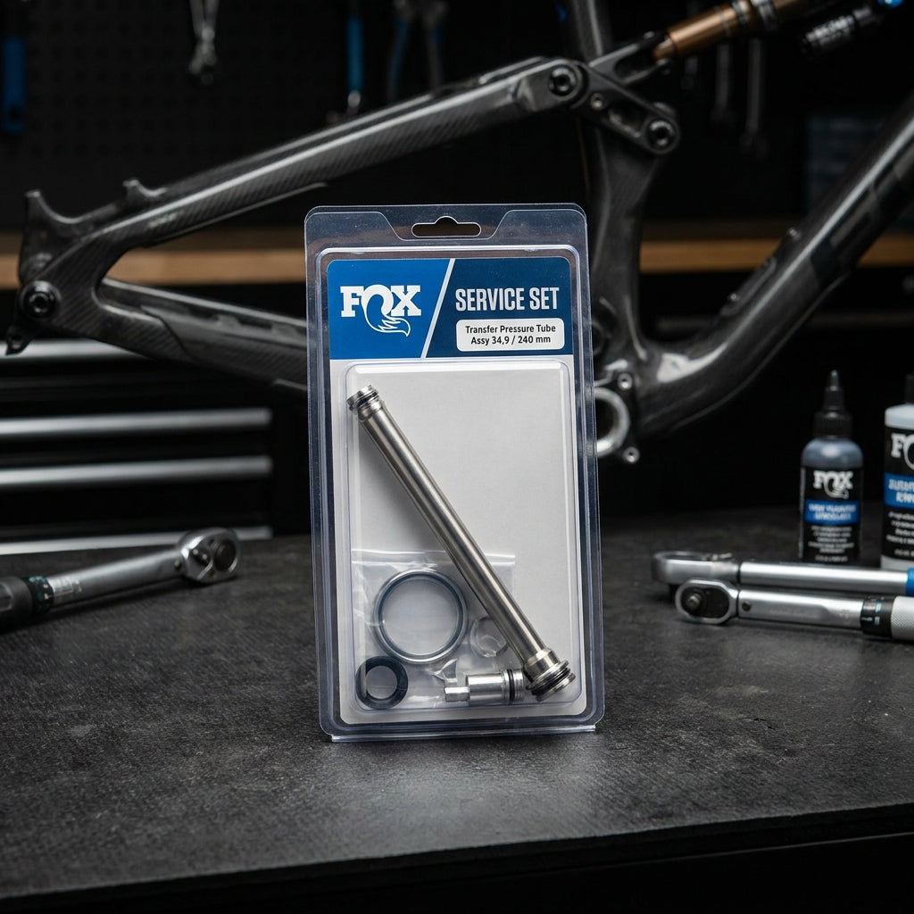 FOX Service Set Transfer Pressure Tube Assy 34,9 / 240 mm zur Wartung der FOX Transfer Sattelstütze. Präzise Fahrradteile.
