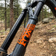 FOX Decal: 2021 F-S FLOAT Orange DPS Adj Short 6.5/145 mm - hochwertiger Gabel- und Dämpferaufkleber